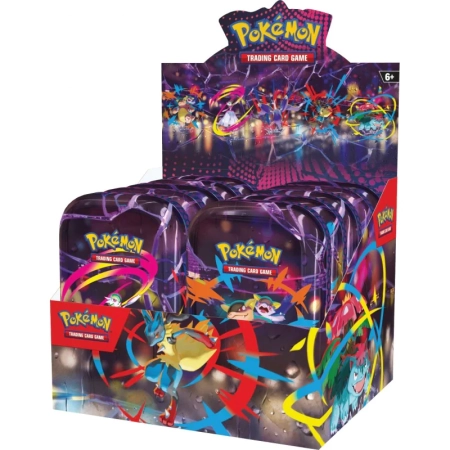 Pokemon TCG: Mega Evolution - Mega Heroes Mini Tin Display