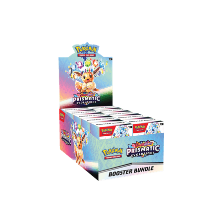 Pokemon TCG: Prismatic Evolutions - Booster Bundle Display