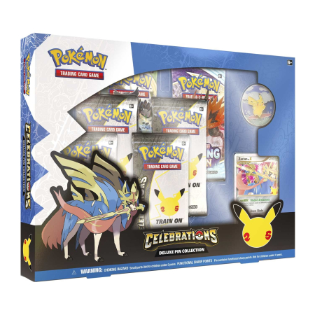 Pokemon TCG: Celebrations - Deluxe Pin Collection Zacian